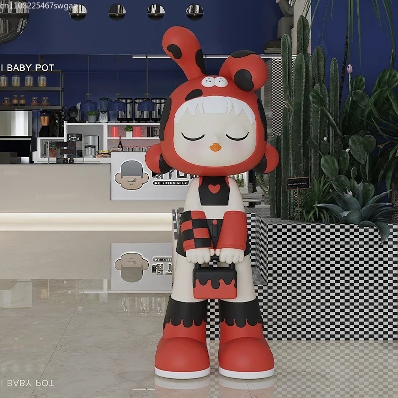 アートカートゥーンガール像 室内ファッションキャラクターモデ - Resin Art Store のレビューと価格