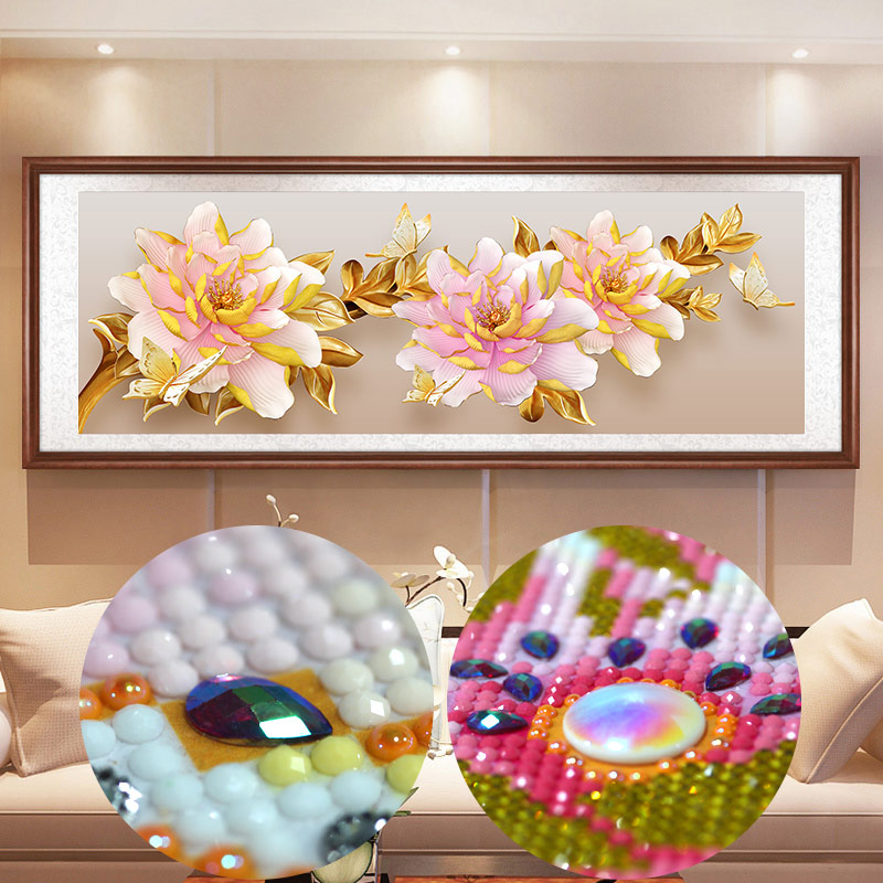 家の装飾のための5ddiyダイヤモンド絵画,ラインストーン刺 - Resin Art Youtube のレビューと価格