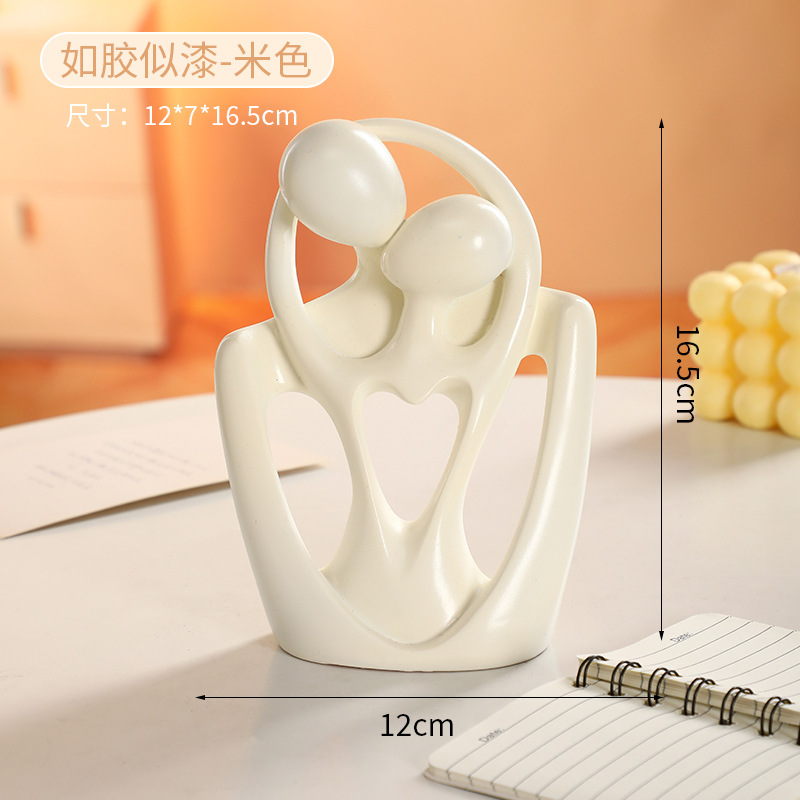 モダンでクリエイティブなアートセンス、シンプルで抽象的な樹脂 - Resin Art Lamp のレビューと価格