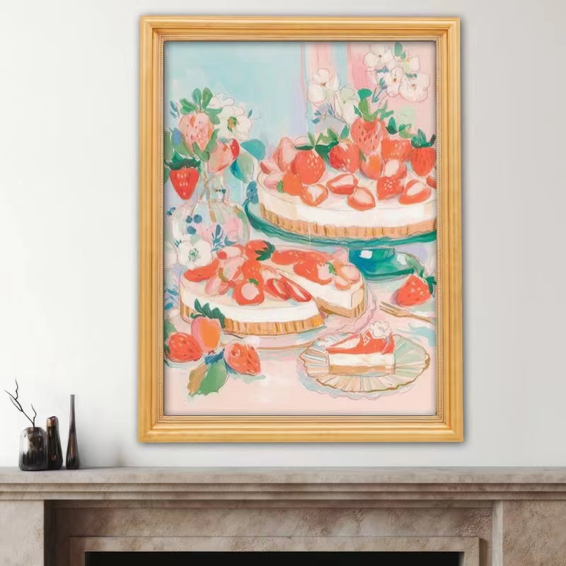 DIY ダイヤモンドアート絵画キット ケーキ ベーカリー カ - Resin Art Kitchen のレビューと価格