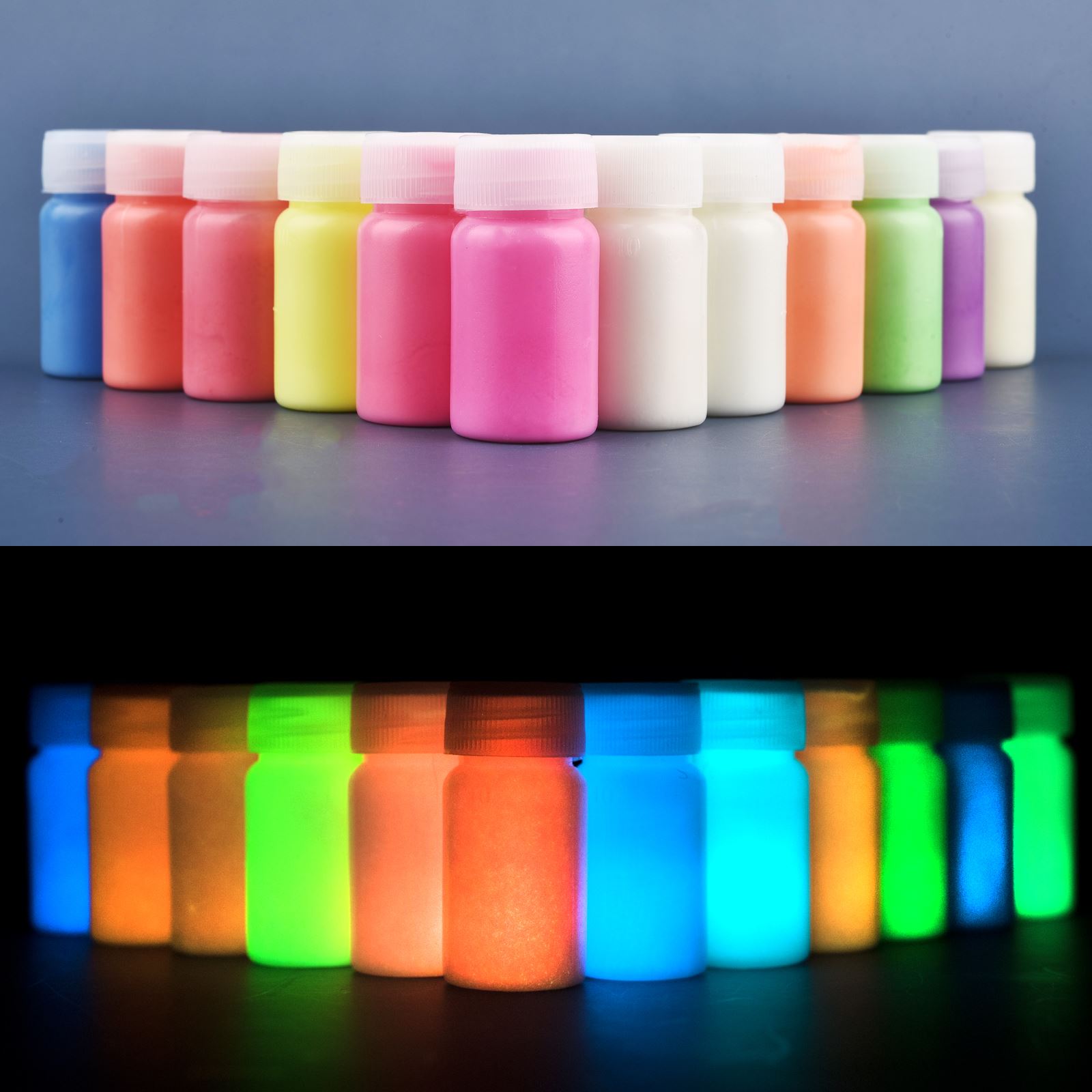 リン光グリッターパウダー,15g,エポキシ樹脂充填,日曜大工 - Resin Art Lamp のレビューと価格