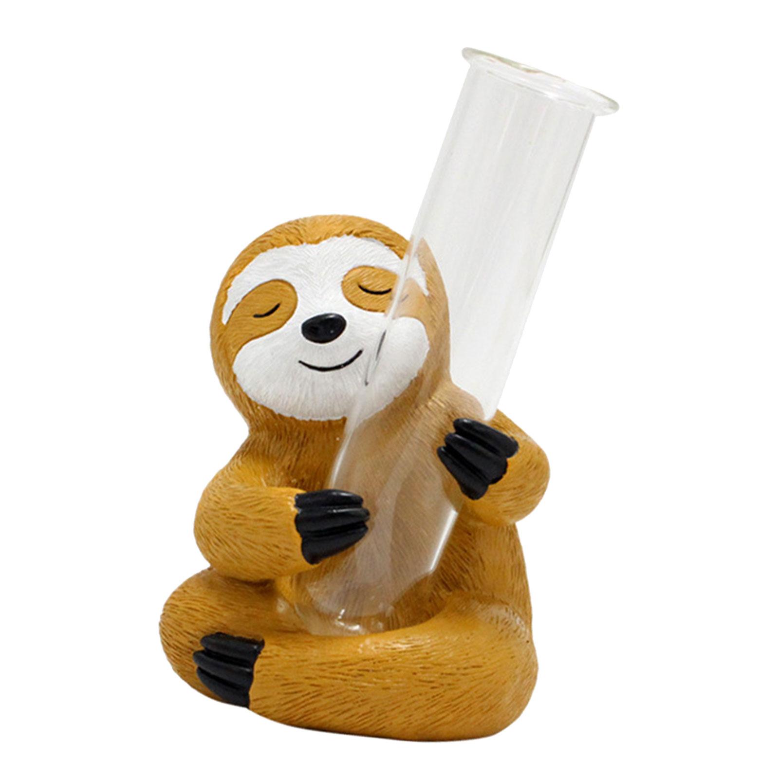 フラワーテストチューブ花瓶アートナマケモノ像レストラン新築祝 - Resin Art Youtube のレビューと価格
