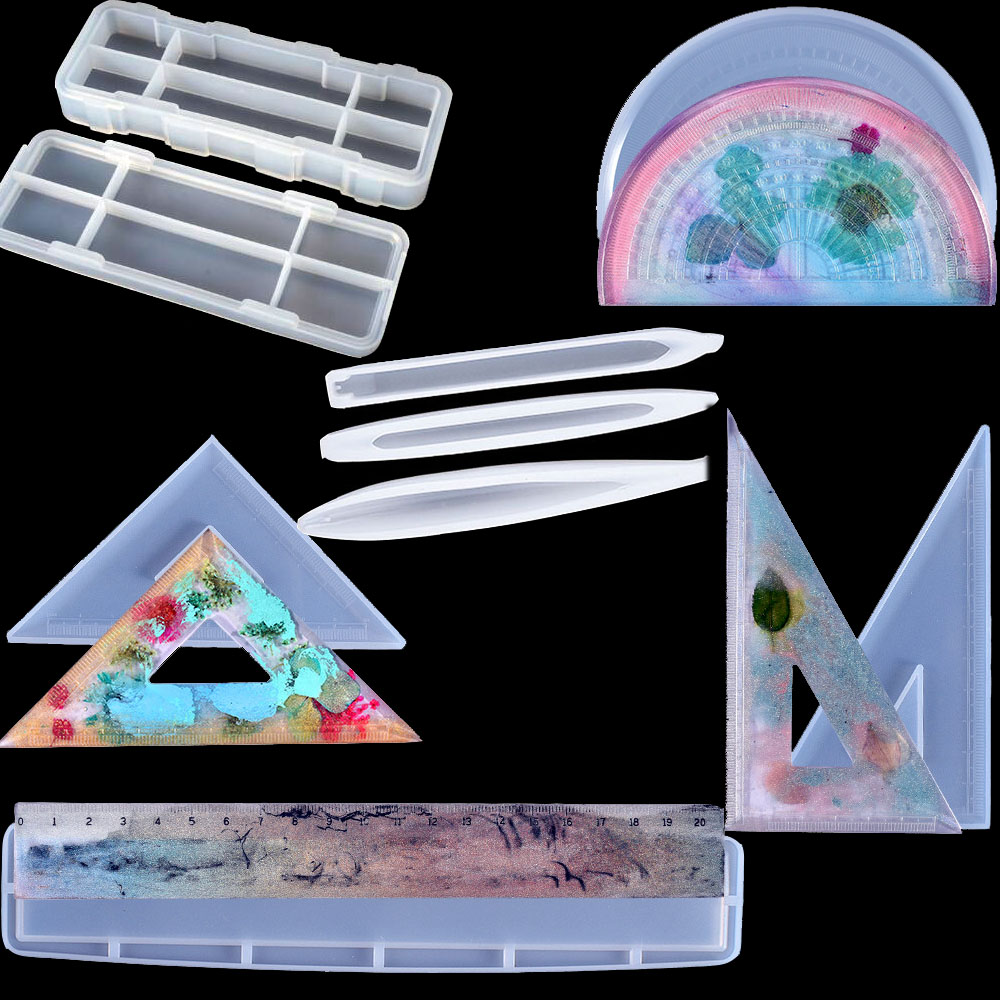 DIY シリコーン型ボールペンチューブ装飾品樹脂クリアモール - Resin Art Youtube のレビューと価格