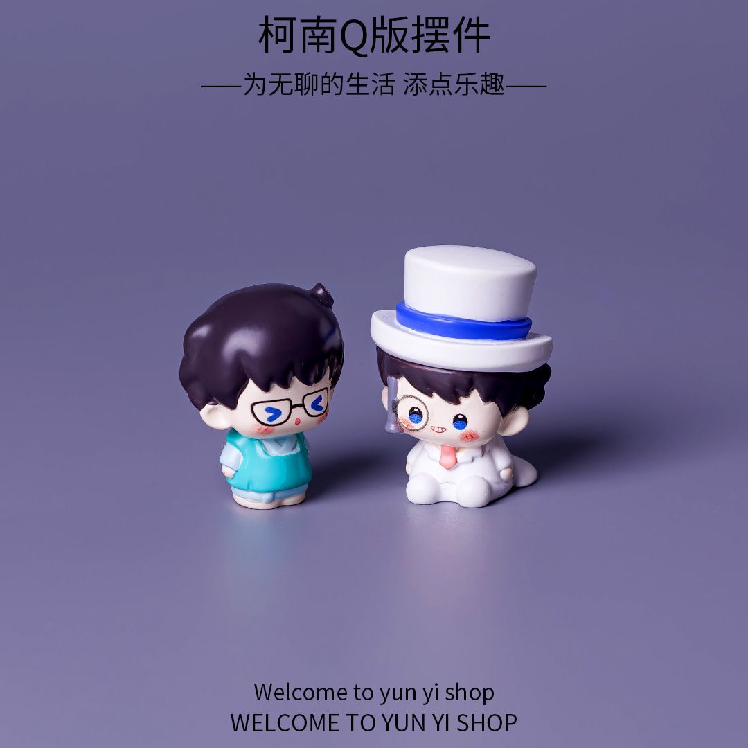 名探偵コナン ミニレジンフィギュア クリエイティブなミニチュ - Resin Art Furniture のレビューと価格