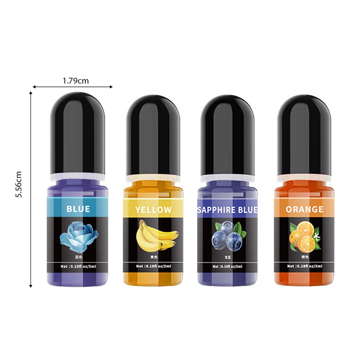 5ml/ボトル エポキシ樹脂顔料 液体着色剤 染料 ユニバー - Resin Art Letters のレビューと価格