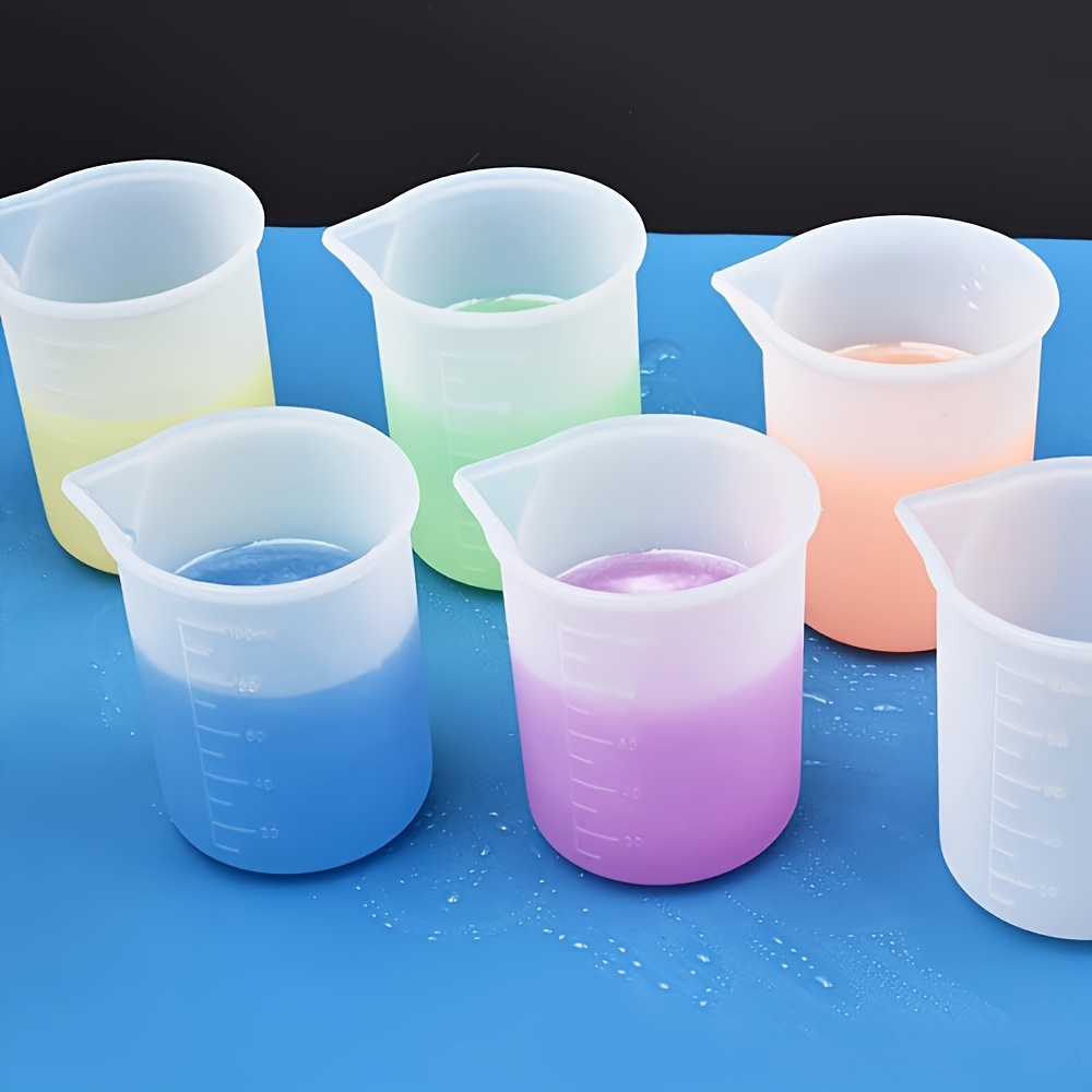 5ピースシリコン計量カップセット - 正確で多用途なキッチン - Resin Art Kitchen のレビューと価格