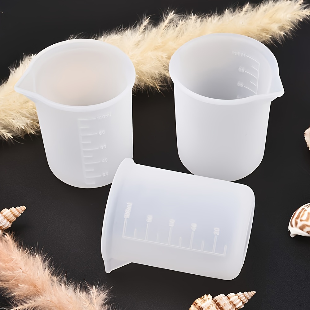 5ピースシリコン計量カップセット - 正確で多用途なキッチン - Resin Art Kitchen のレビューと価格
